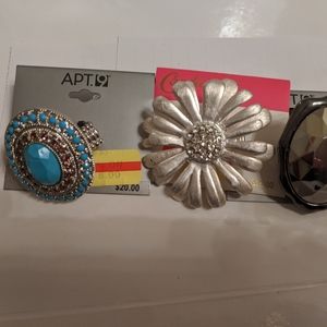 NWT Stretch Rings